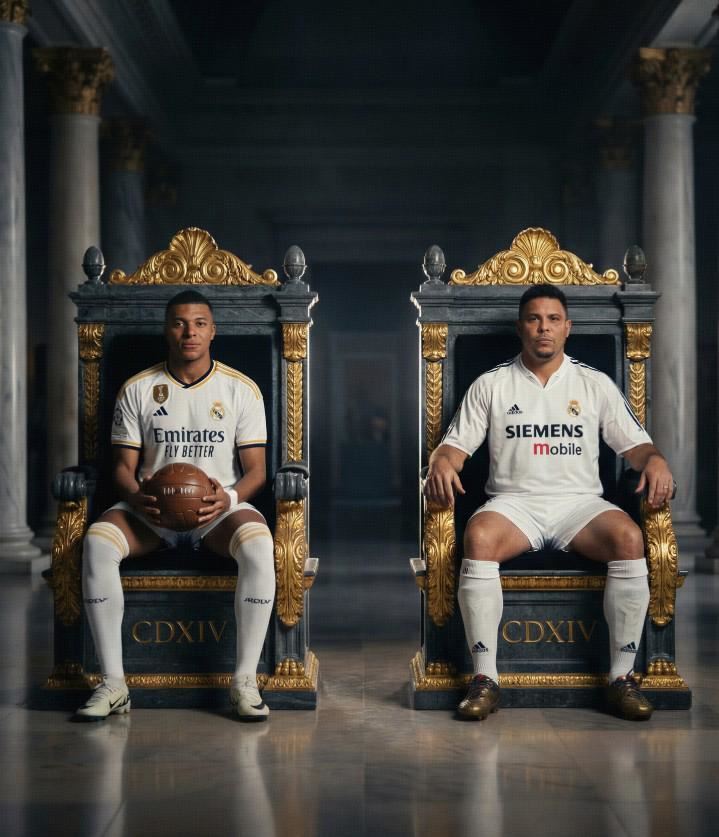  多家媒体统计：548场414球，姆巴佩追平大罗职业生涯总进球数